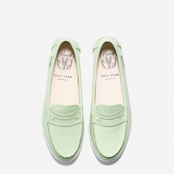 Cole Haan Shoes - Cole Haan Green Patent Leather Nantucket Loafer